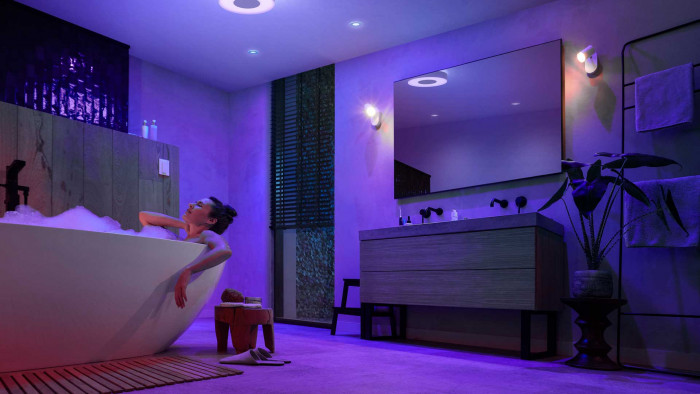 Philips Hue Xamento Deckenleuchte (Bild: Signify)